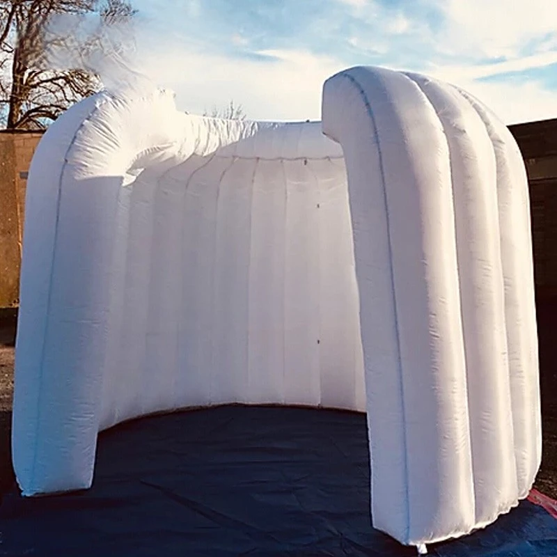 

Structure Chill-out Area 3m(9.84ft) Lightweight Inflatable Inflatable Round Office Booth For Trade Shows