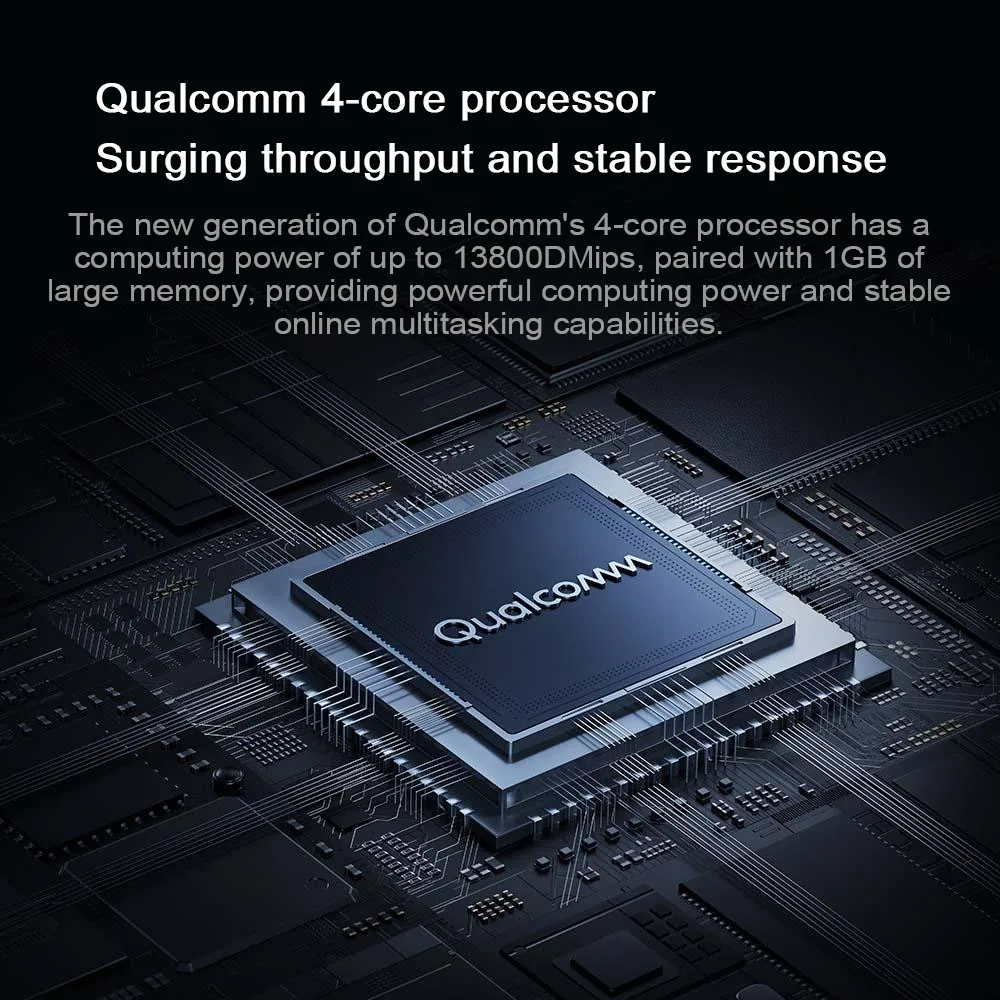 Xiaomi-Router 6500 Pro 2,4/5GHz de doble banda, procesador Qualcomm de 4 núcleos, memoria de 1GB, puerto Ethernet de 2,5G, WAN Dual, LAN, Smart Home