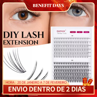 Fadvan 30D/40D Cluster Lashes DIY Bundle Self-grafting Lashes Individual Mink Natural Soft Lashes