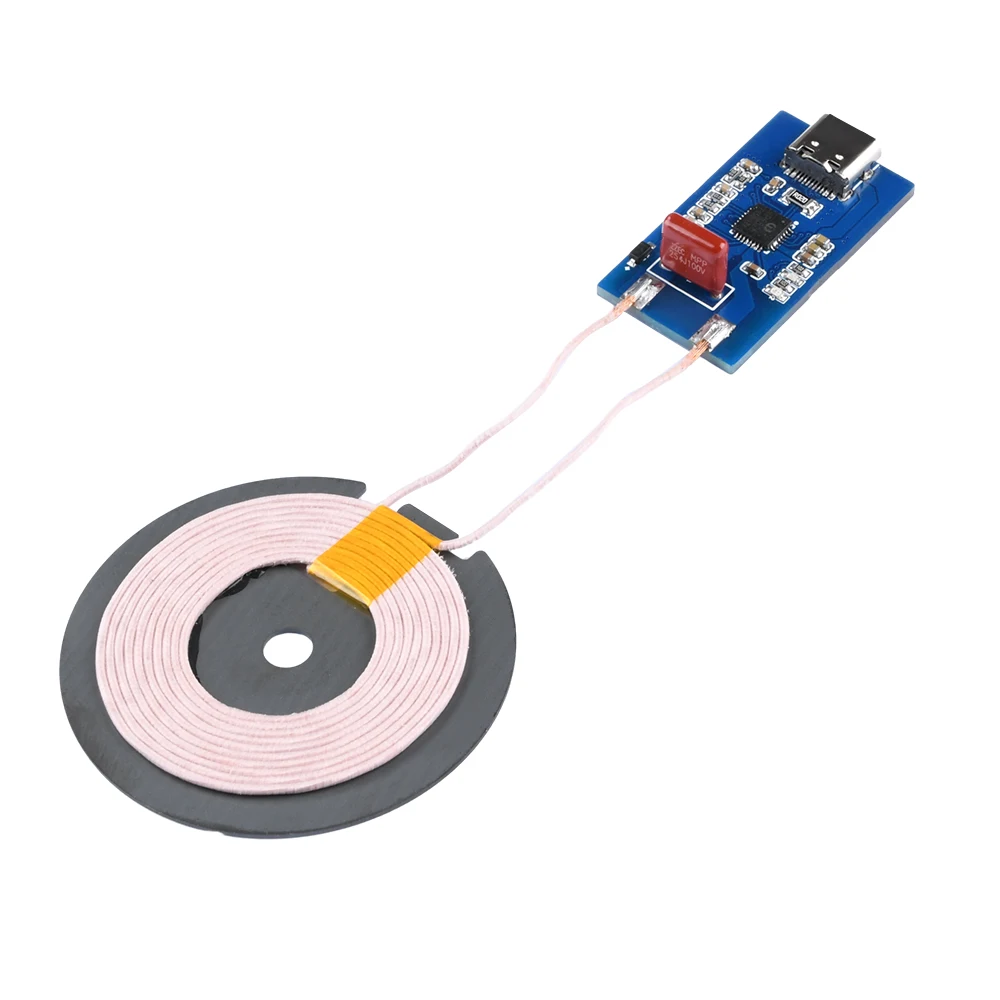 5W 10W 15W IP6826 modulo caricabatterie Wireless ad alta potenza universale Quick Charge PCBA alimentatore fai da te ricarica interfaccia di tipo C