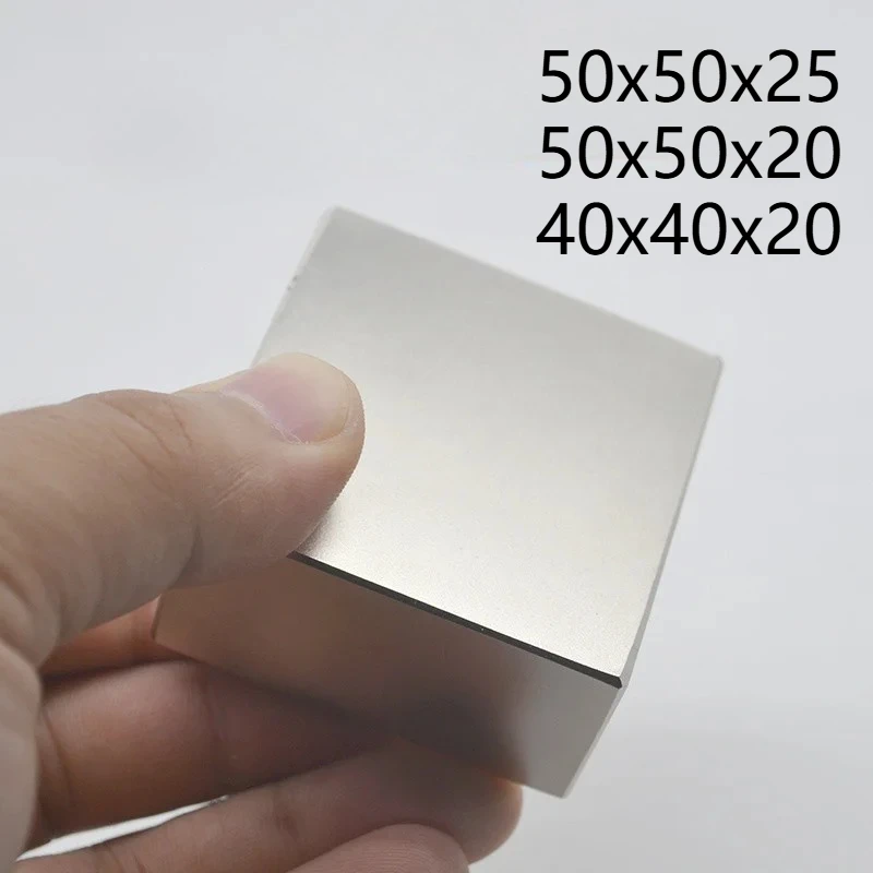 50x50x25mm Super Strong Square Magnet 50x50x20 For Home Refrigerators, Offices DIY 50x50x25mm