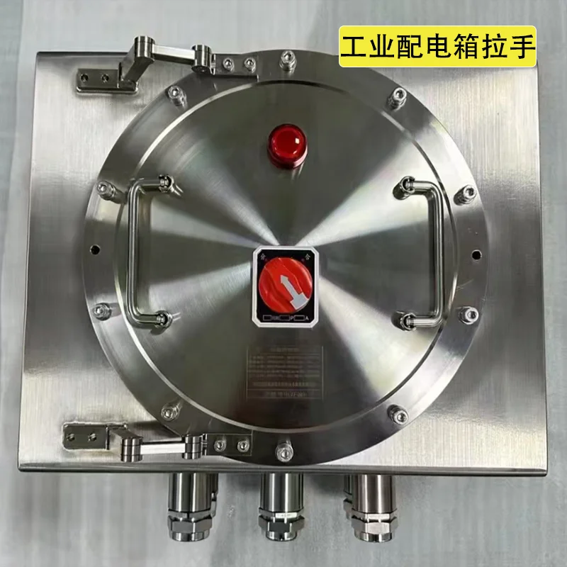 

Double Folding Handle Industrial Toolbox Chrome Plated Cast Iron with Rotating Function for Equipment