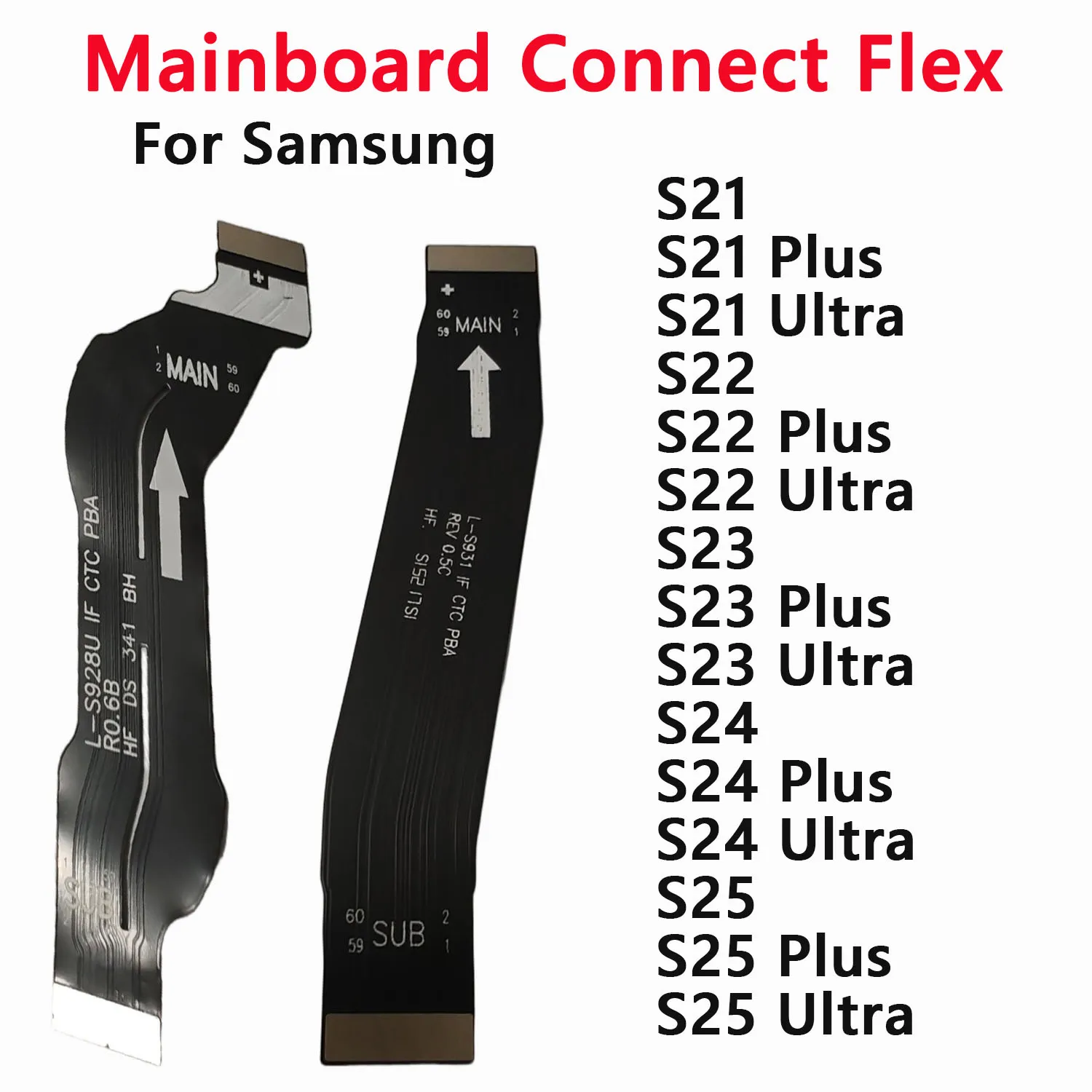 

НОВЫЙ соединительный кабель материнской платы для Samsung Galaxy S21 S22 S23 S24 S25 Plus Ultra, гибкая материнская плата