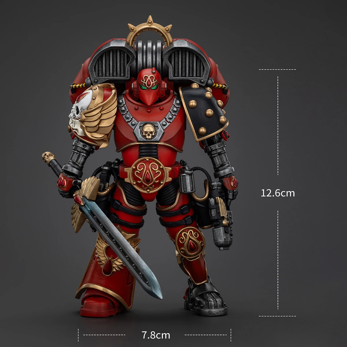 HiPlay JOYTOY Warhammer The Horus Heresy 1/18 Blood Angels Dominion Zephon JT01154 Figurki akcji