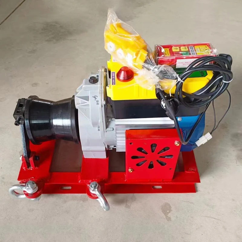 Cable Towing Machine Small Electric Winch Cable Pulling and Laying Winch 220V 380V Cable Towing Winch