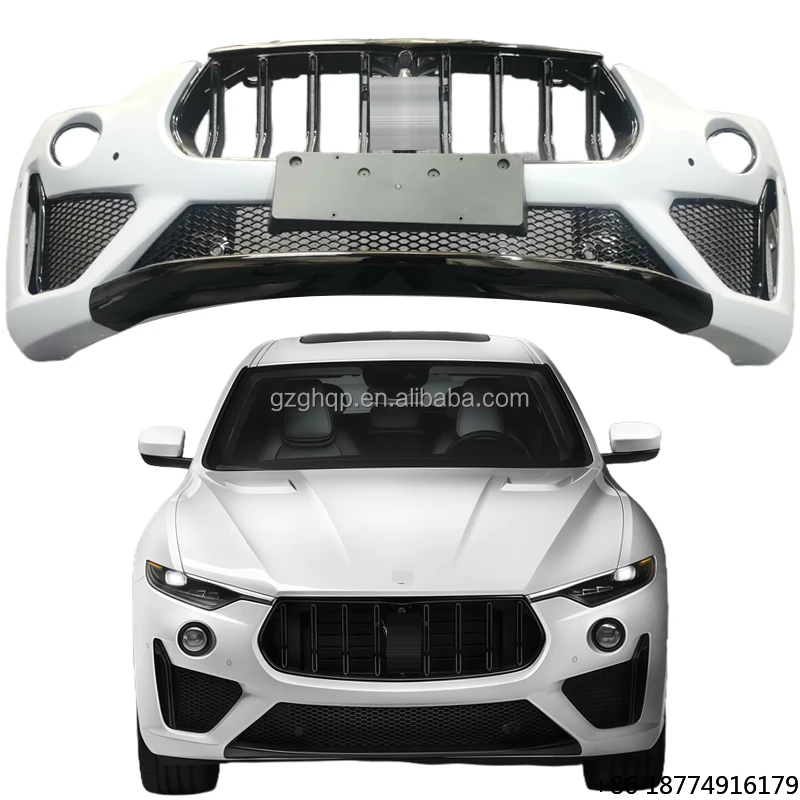 

Original Front Bumper Grille Accessories for Levante GTS Trofeo Sports Body Kit 2016-2024 White Front and Rear Bumpers