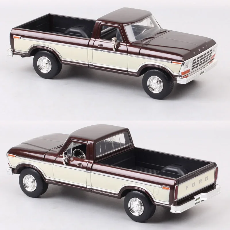 

1:24 1979 Ford F-150 Pickup High Simulation Diecast Car Metal Alloy Model Car Toys for kids Gift Collection