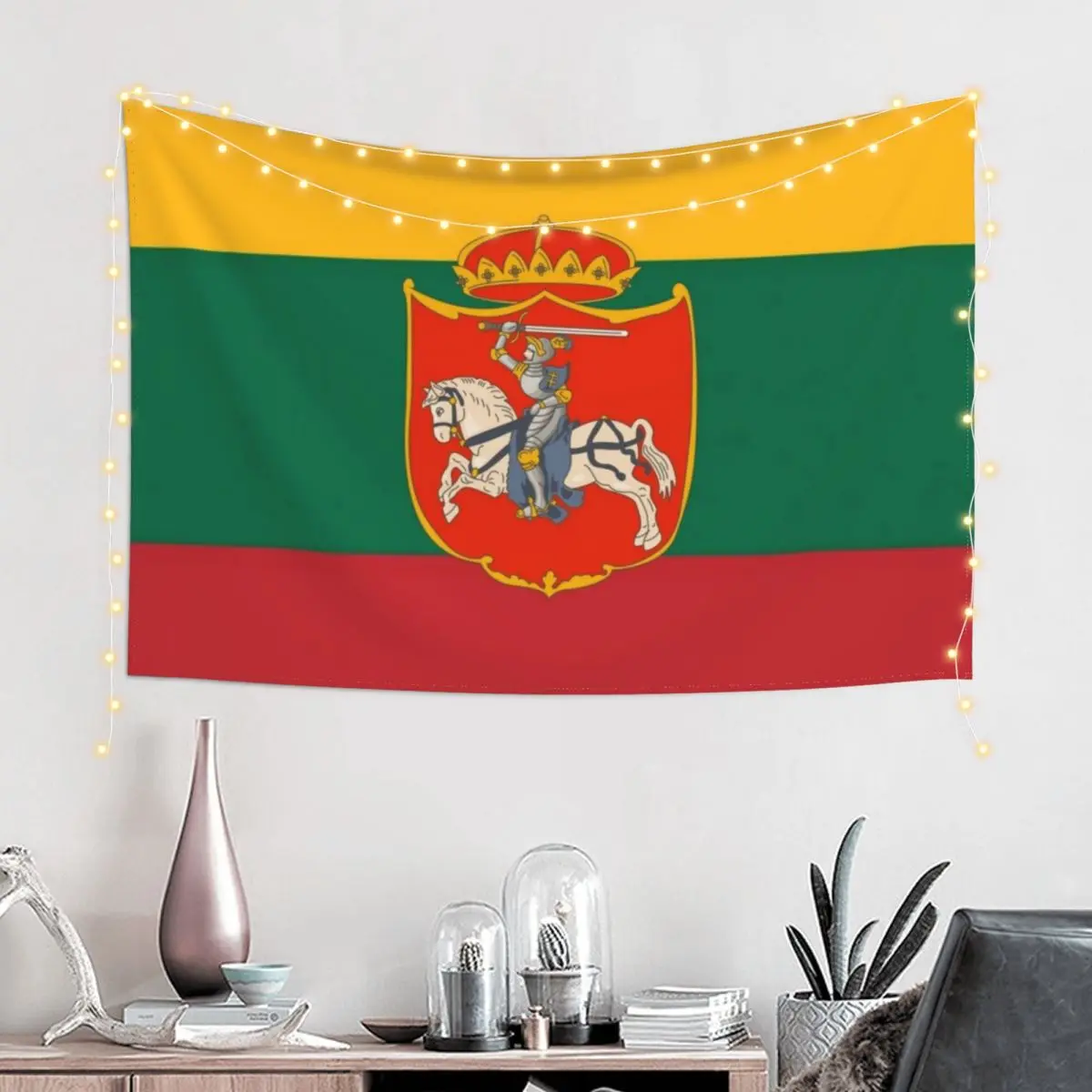 Coat of arms of the Grand Duchy of Lithuania Tapestry Room Ornaments Cute Room Things Tapestry