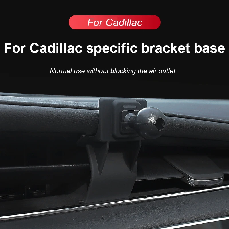 Car Dedicated Phone Holder Bracket Mount Special Base For Cadillac CT4 CT5 CT6 XT4 XT5 XT6 SRX ATS XTS Accessories