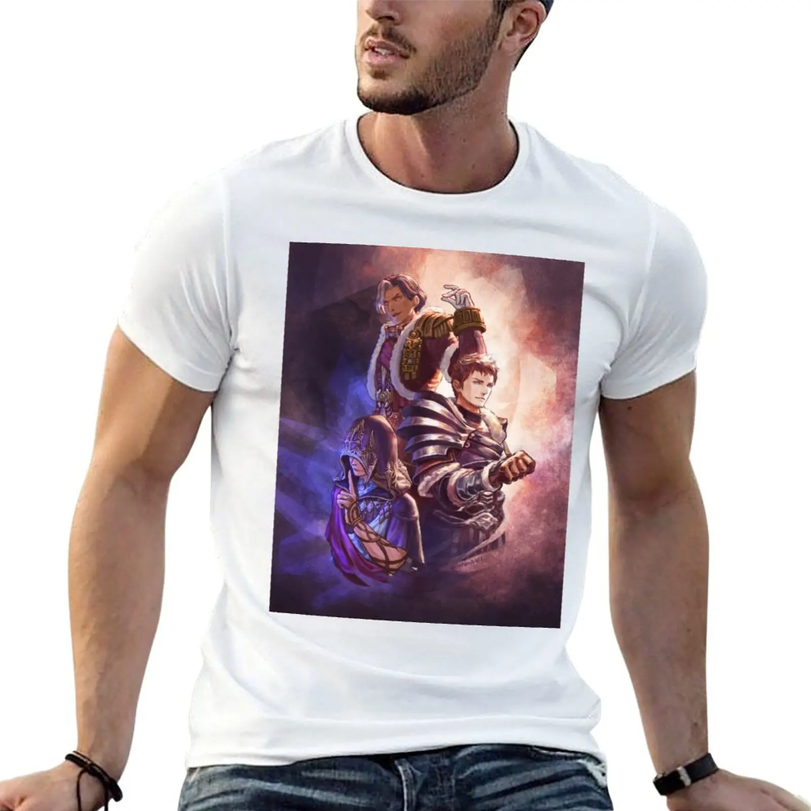 

Shadowbringers T-Shirt man t shirt graphic t shirts with prints man t shirt cotton high quality T-Shirt