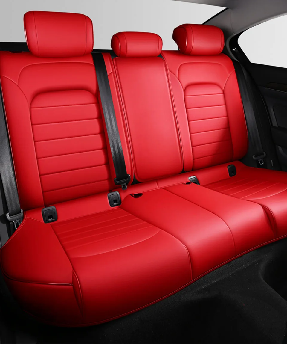 Autositzbezüge für VW Passat B8 2017 2018 2019 Leder Auto Luxus Komplettset Innenausstattung Autoteile Zubehör – Detail 9