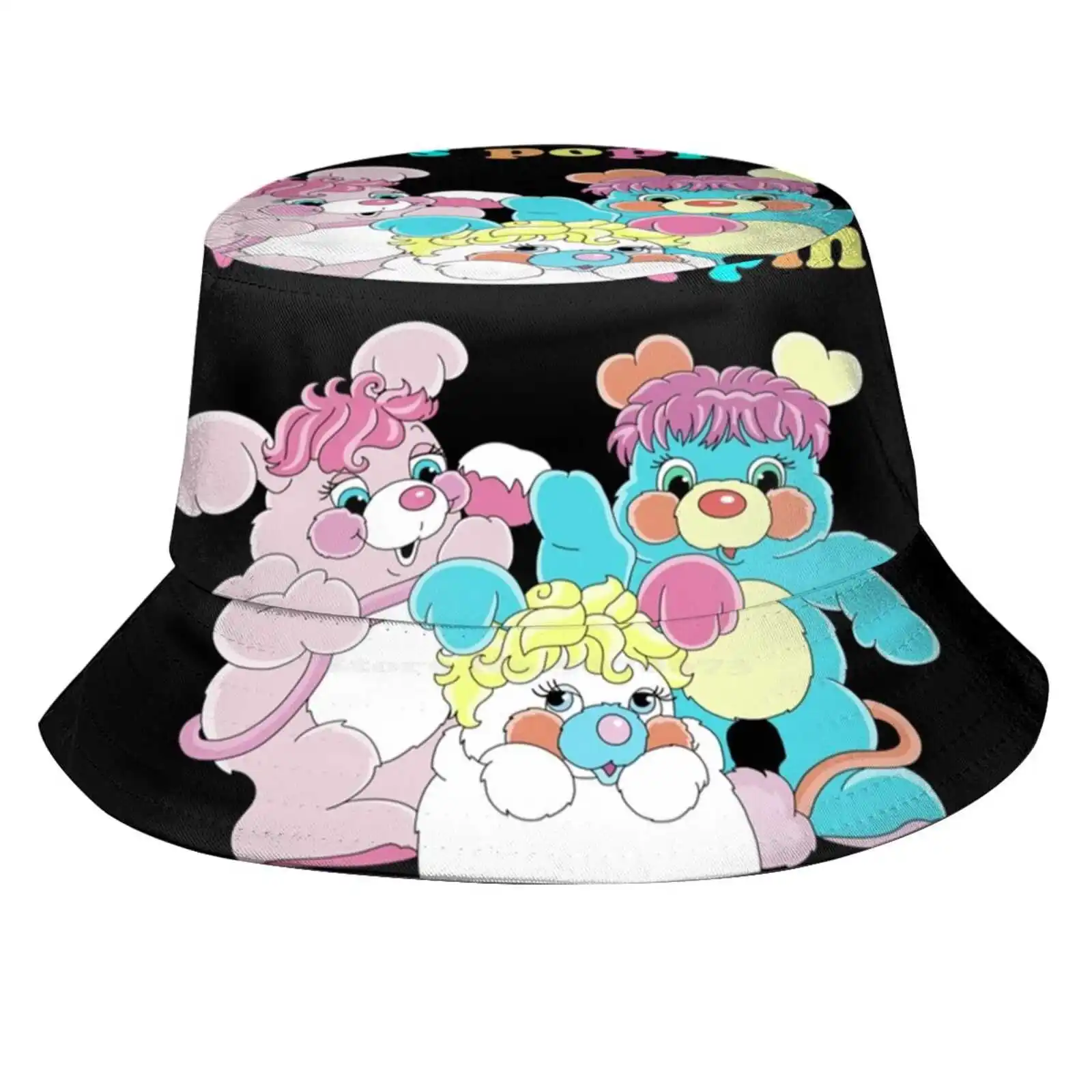 Popples - What'S Poppin'? Sun Cap Fisherman Hat Bucket Hats Popples Whats Poppin 80S Toys 90S Toys 80S Kids 90S Kids