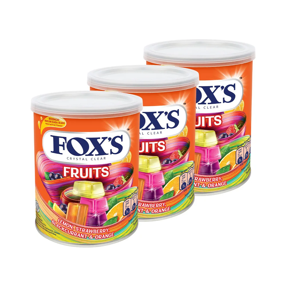 Fox Hoots Candy 180g x 3 pieces