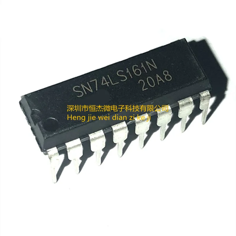 10pcs/ brand new original SN74LS161N 74LS161 in-line DIP-16 four-digit binary clear counter