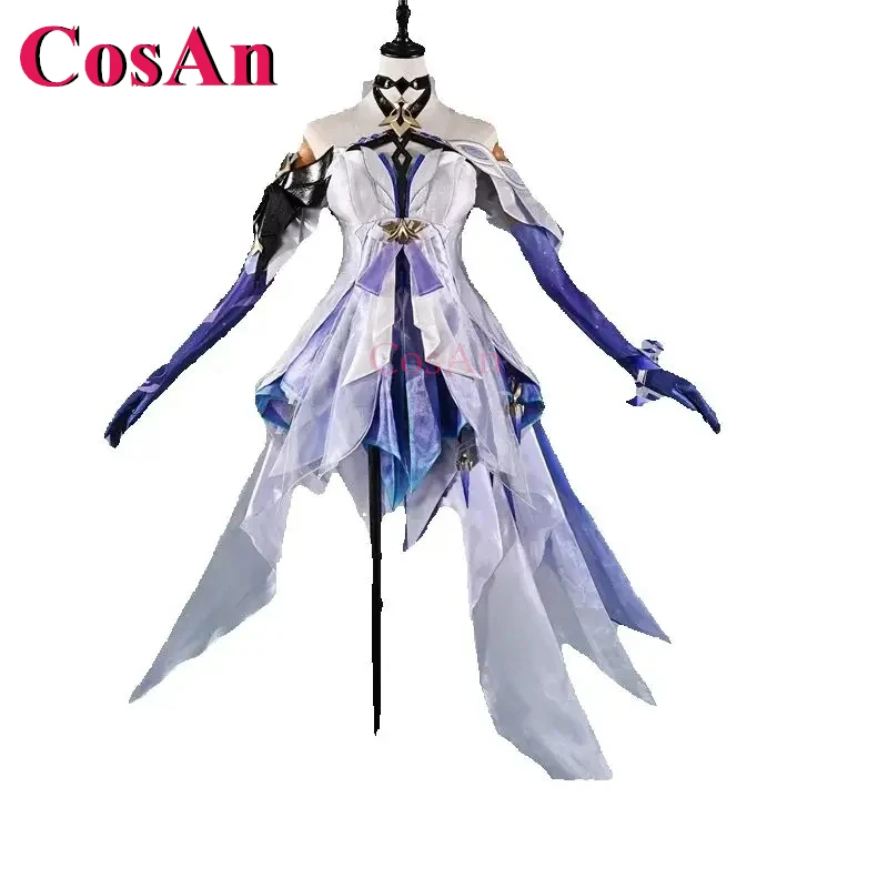 

Костюмы для косплея CosAn Game Genshin Impact Skirk, милые элегантные униформы, платья для женщин, одежда для мероприятий, вечеринок и ролевых игр, размеры S-XXL, новинка