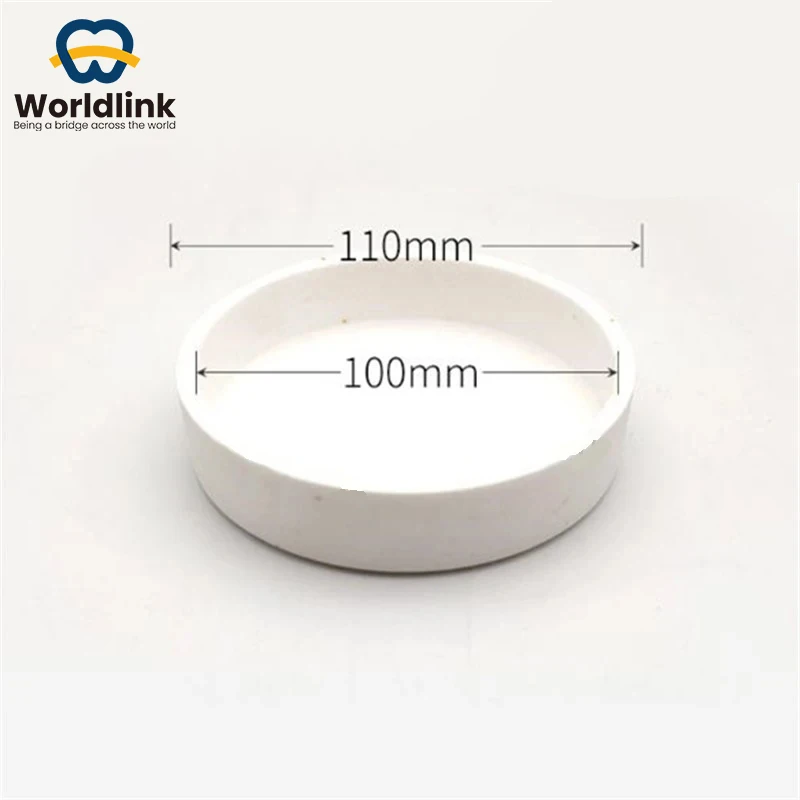 Tygiel z cyrkonu spiekanego WorldLink do koron, mostów, laboratorium dentystycznego, okrągły kształt, do utrzymywania koralików w piecu, wysoka czystość