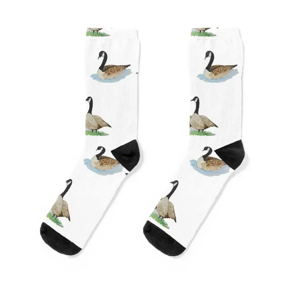 Canadian geese Socks Children's cartoon Boy Child Socks Women's