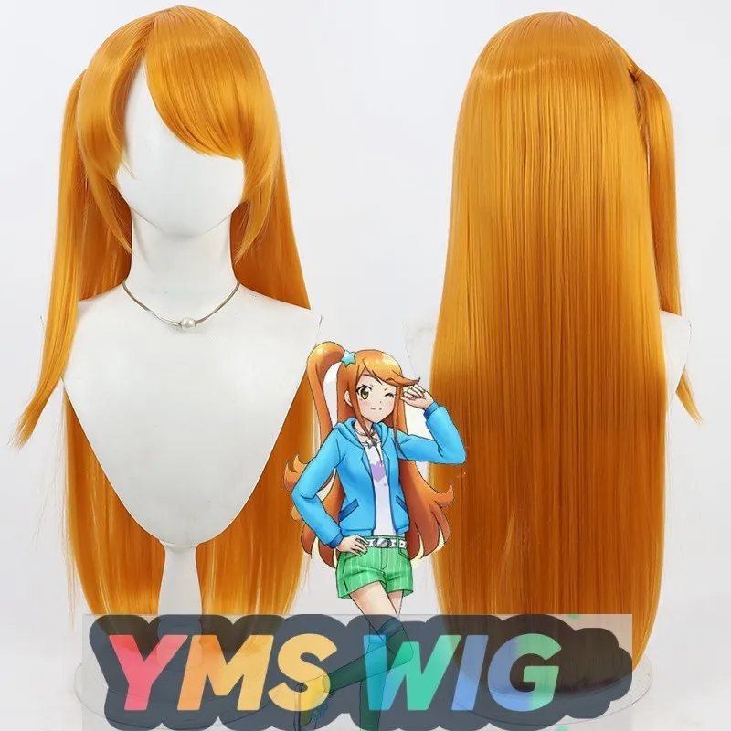 

【YMS WIG】Pretty Rhythm:Aurora Dream Rizumu Amamiya Косплей Парик Реалистичная кожа головы Интегрированные маленькие косы
