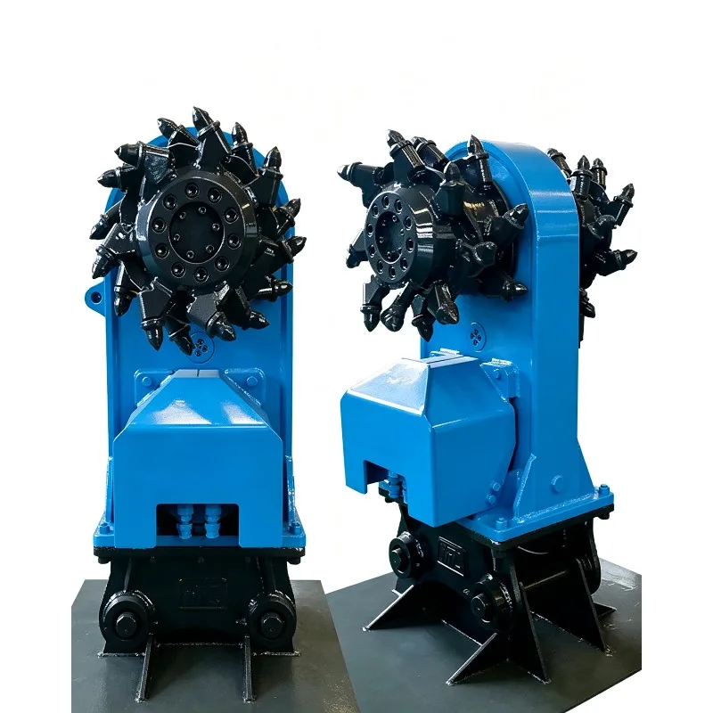 Multi Functional 360 Rotation Hydraulic Drum Cutter for Excavator Rock Grinder Tunneling Milling Machine Excavator Attachment