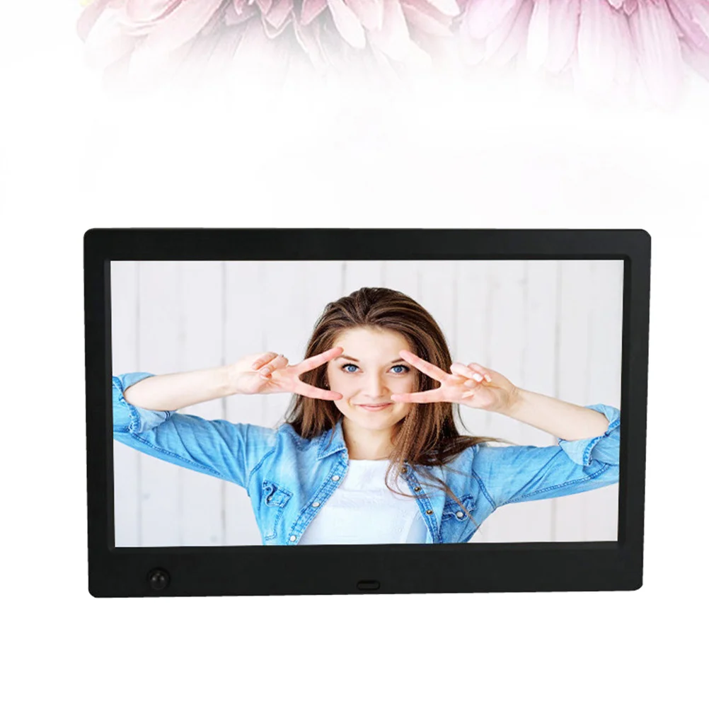

8 Inches Display Frame Black Photo Frames Electric Picture for Desk Electronic Slideshow