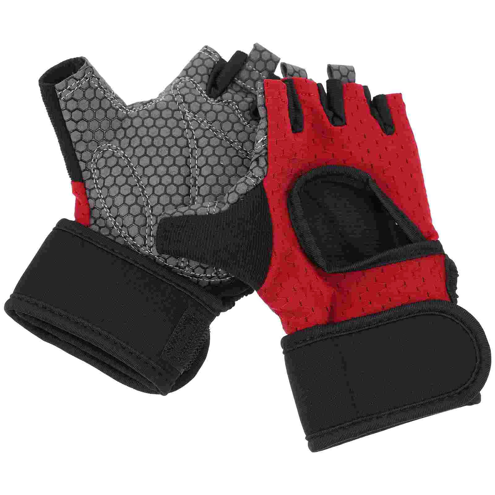 

2 Pcs Working Gloves for Women Half Finger Heated Outdoor Portable Sports Sun Protection