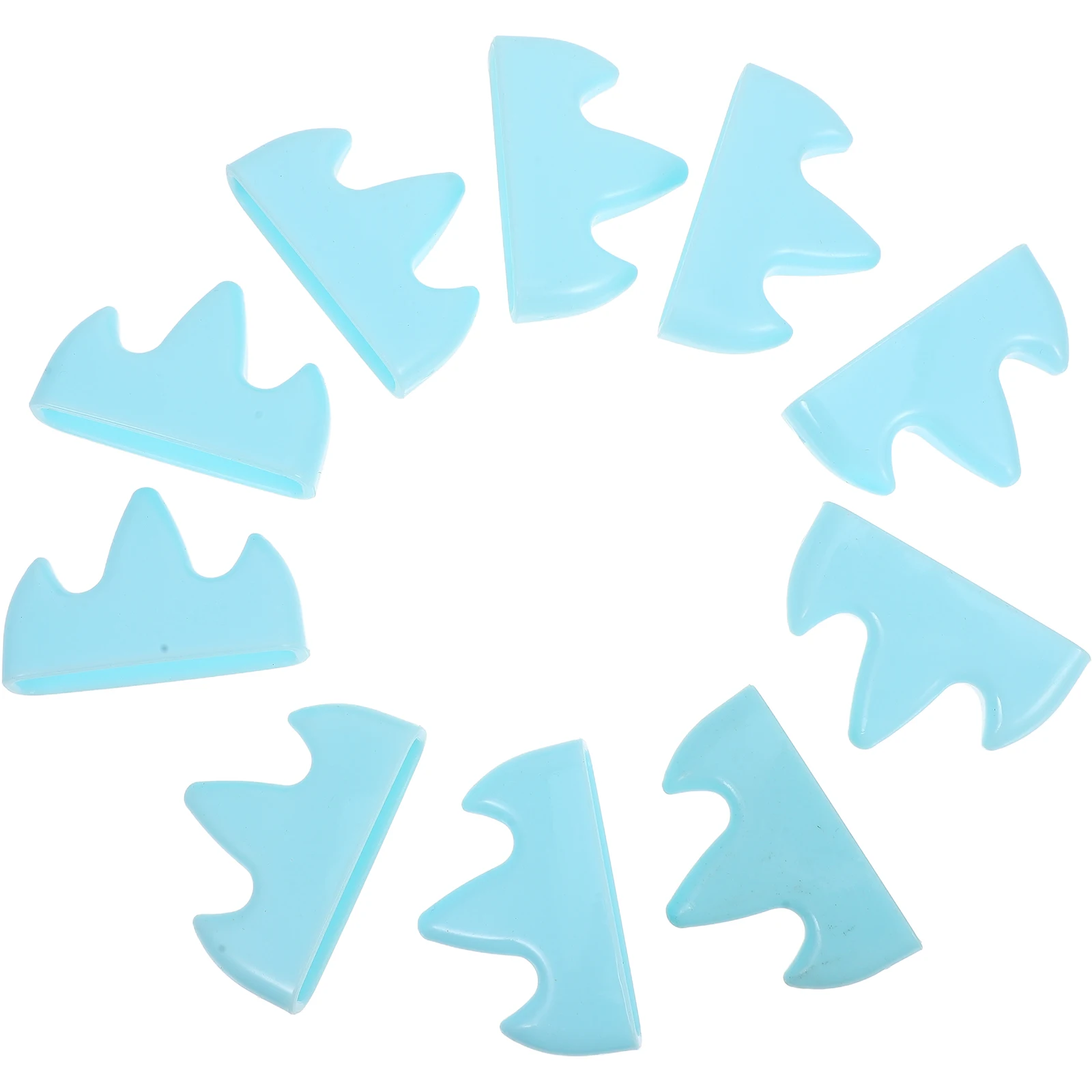 

10 Pcs Mountain Pen Holder Chinese Calligraphy Paint Brushes Dip Pens Supplies Rest Beginner Kit Ceramic