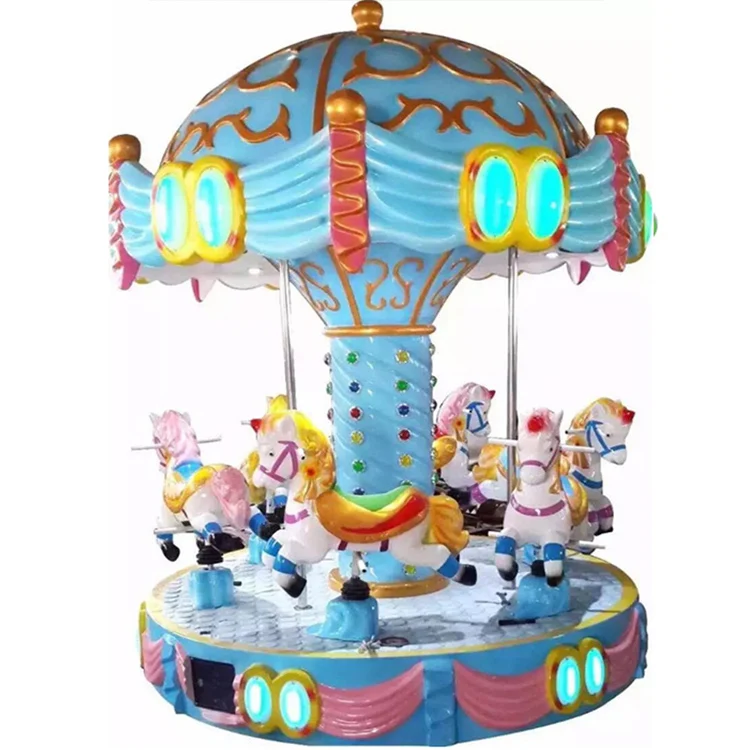 Professional Manufacturer Color Indoor Kids Carousel Rides Luxury Carousel Horse