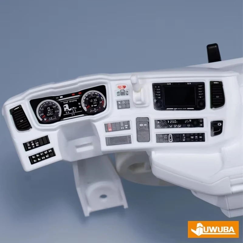770S 1:14th RC Truck Dashboard Sticker For Tamiya 1/14 RC Tractor Truck Tipper 770S Series 56368 56371 56379 4x2 6x4 8x4 Parts
