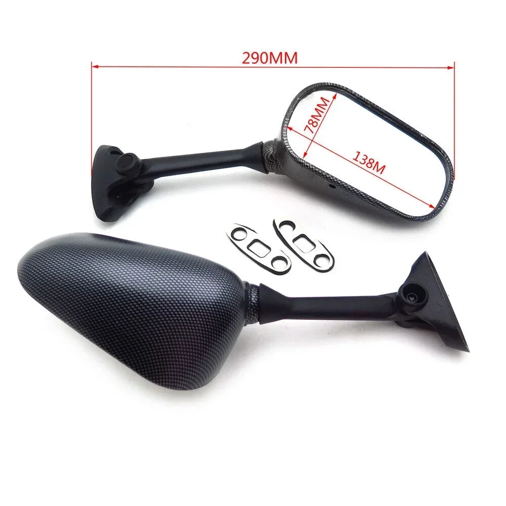 

Replacement Mirror for Suzuki 2004 2005 GSXR 600 750 GSX-R GSX-R750 CARBON FIBER Motorcycle Parts