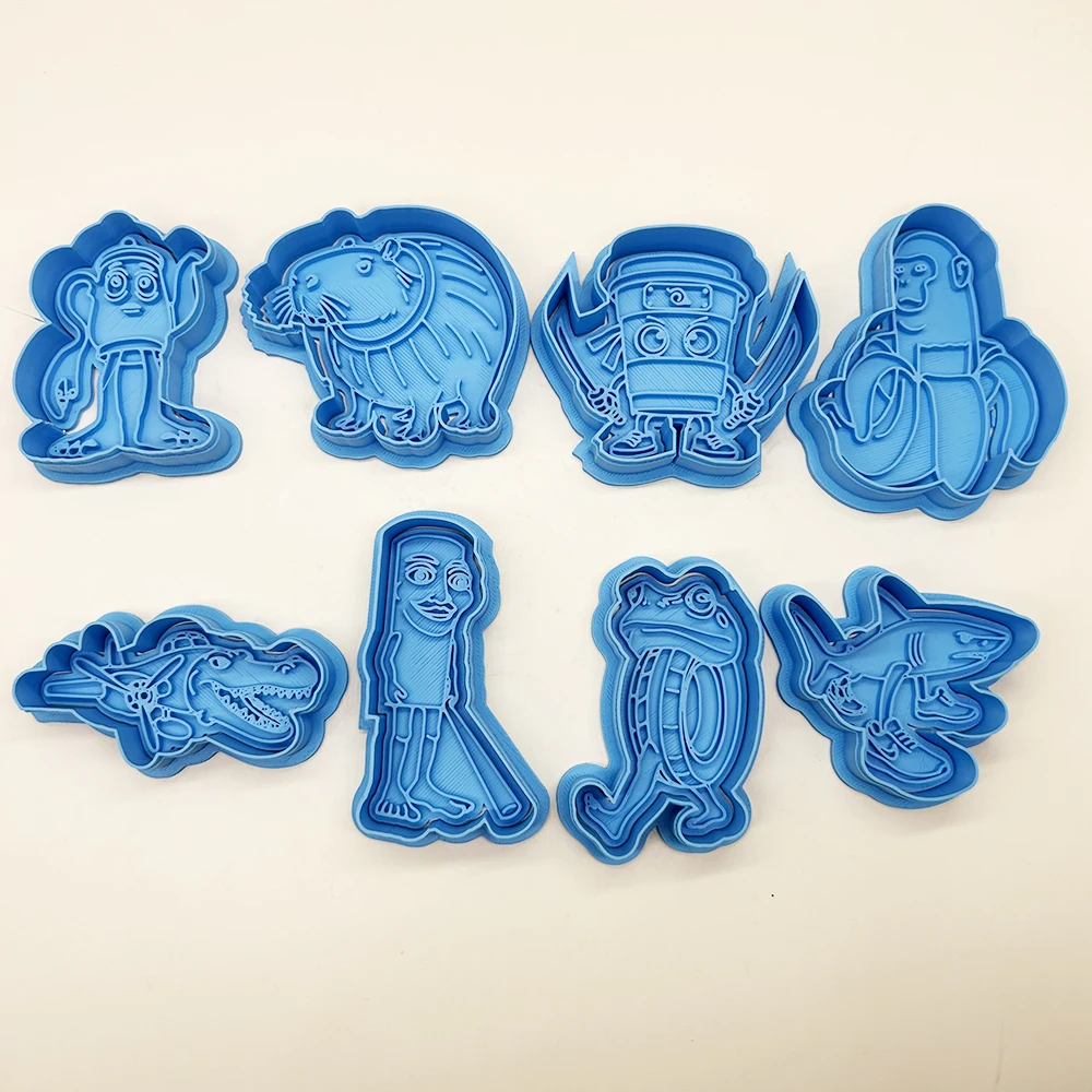 

Tung Tung Tung Sahur cookie cutter Tralalero Tralala cookie cutte Tung Tung Tung Sahur Tralalero Tralala Shark cookie cutter