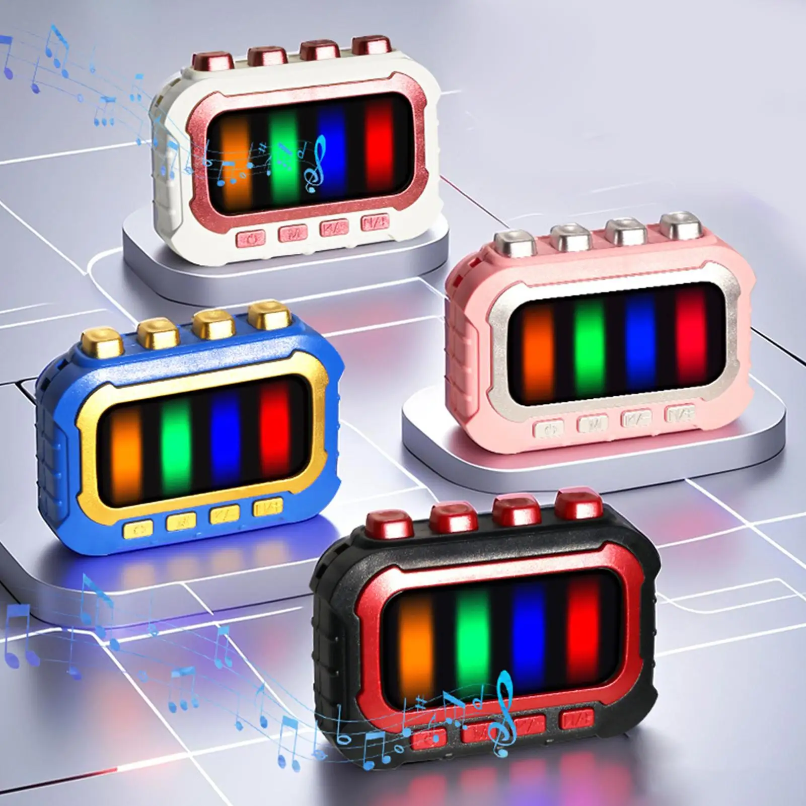Rhythm Games For Kids Portable Concentration Toys Fast Press Push Game For Kids Music Lovers Casual Players Home Travel Parties