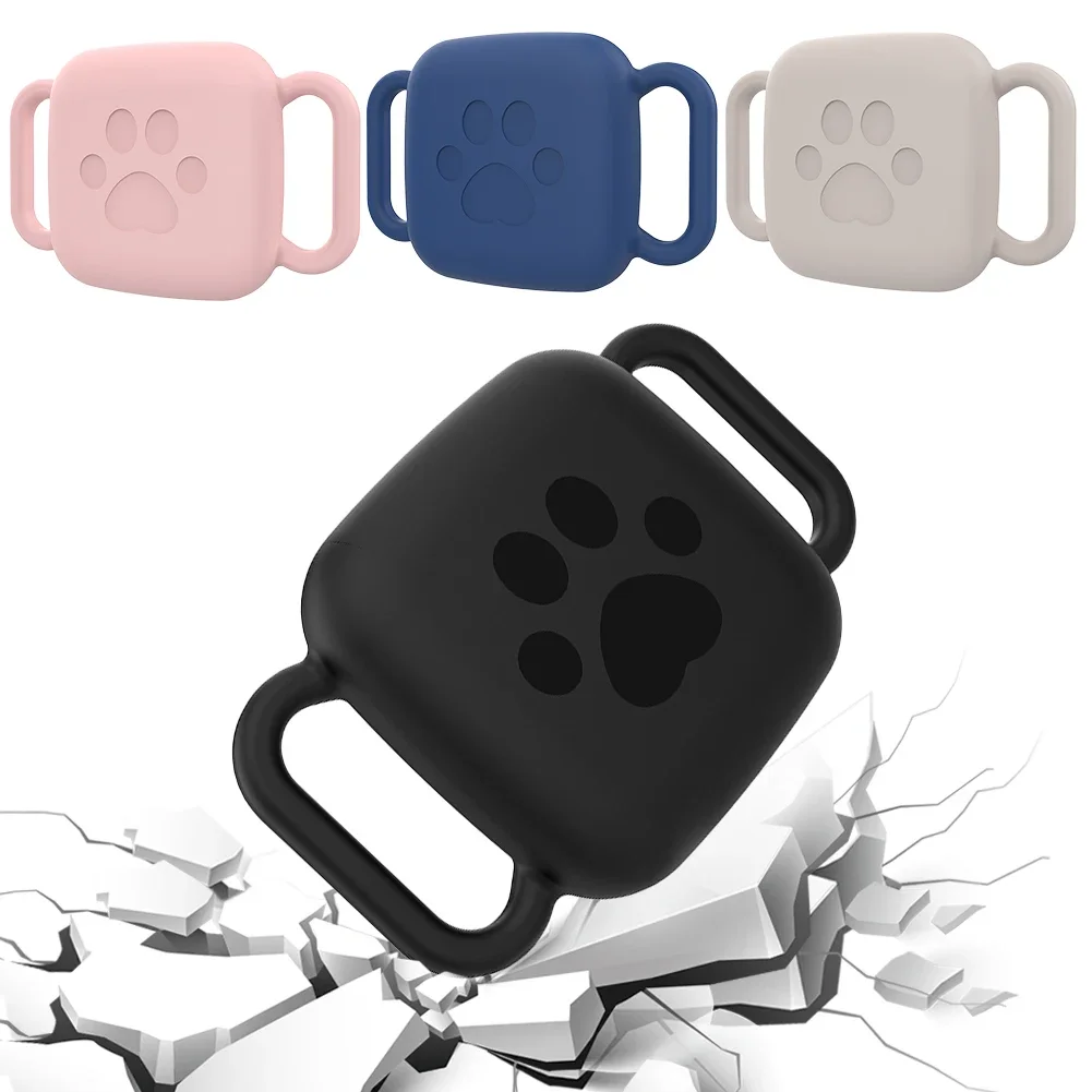 

2 PCS Silicone Case for Tile Mate 2022 2024 Protective Cover Sleeve Sturdy Secure Tag Holder for Pet Dog Cat Collar