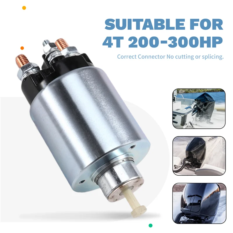 

AB96-809463A1 Starter Solenoid Arco SW463 For Mercury Outboard Motor 4T 200-300HP Mercruiser Quicksilver 50-809463A 1 18-5811