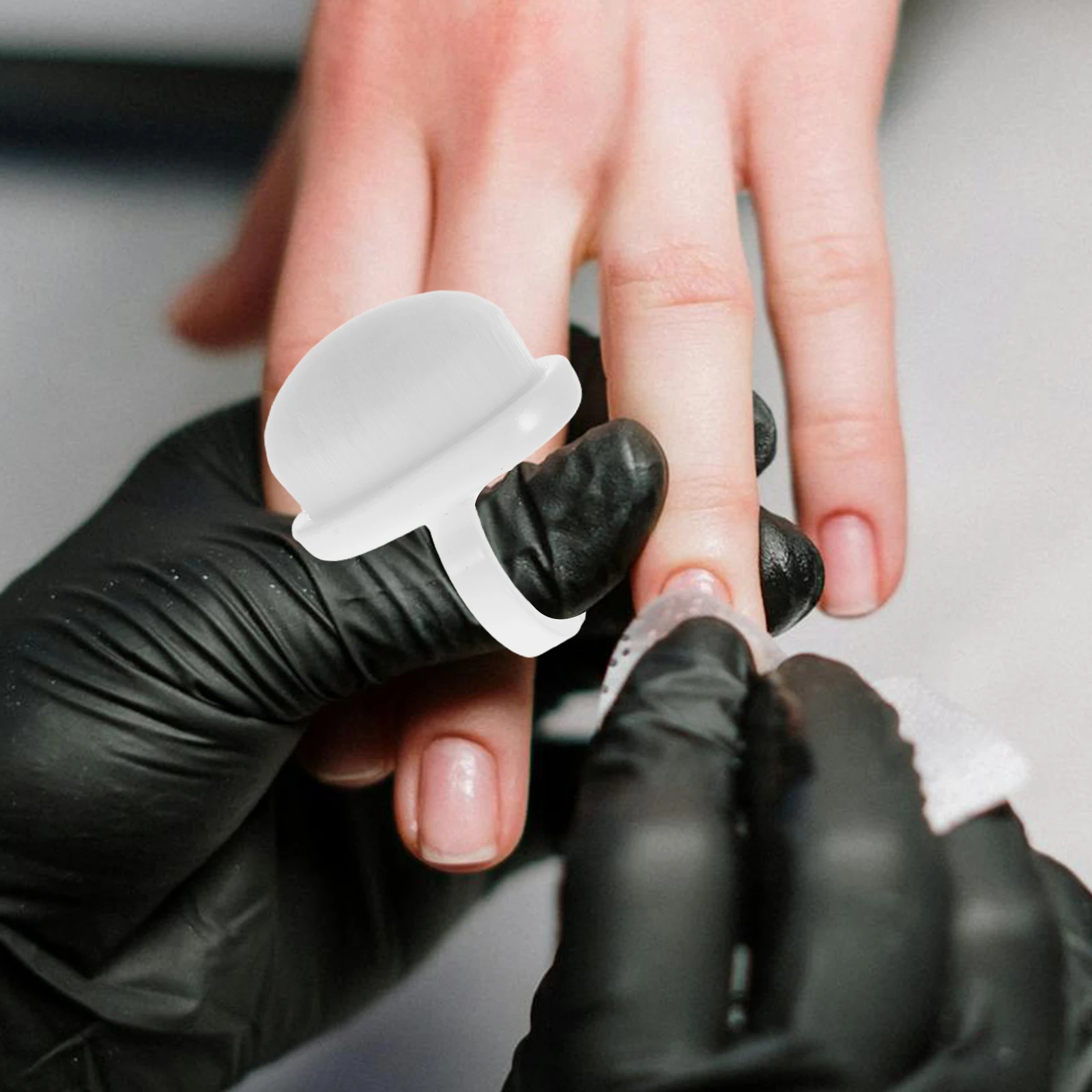 3 Pcs Nail Dust Brush Soft Bristles Short H le for Cleaning Polishing Dust Remover Plastic Clear Nail Supplies Tools