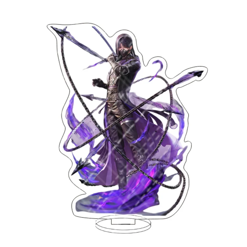 Li Shen Qi Yu Shen Xinghui Anime acrilico figura Stand Love and Deepspace Q Version Desktop Display Cartoon Room Decor Standee