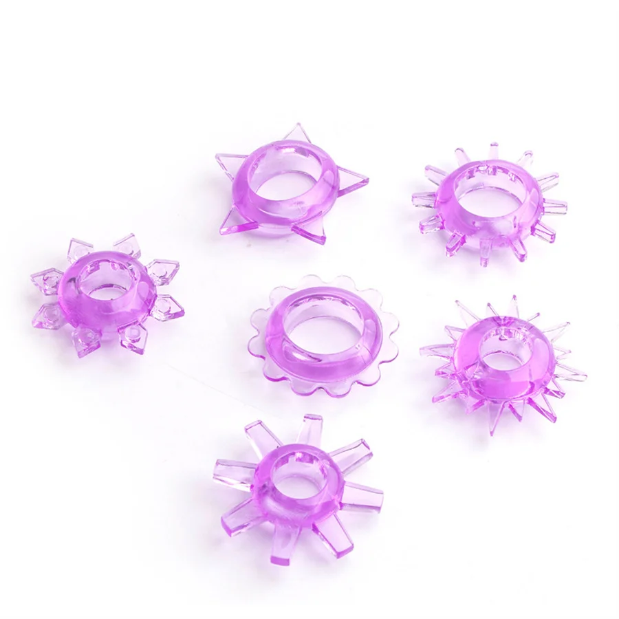 TPE Penis Rings Time Delay Cock Rings Set Delay Ejaculation Cockring Enhance Orgasm Penis Glans Erection Sex Toys For Men