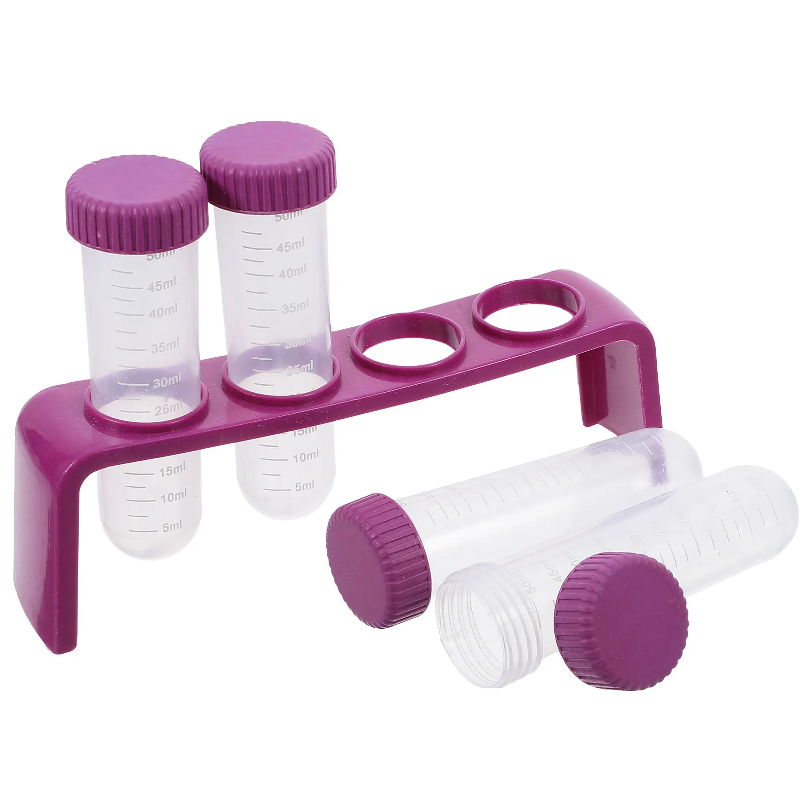 

4 Hole Test Tube Rack Drying Holder Tubes Lab Racks Storage ganizer Scientific Experiments SamplingTubeSet