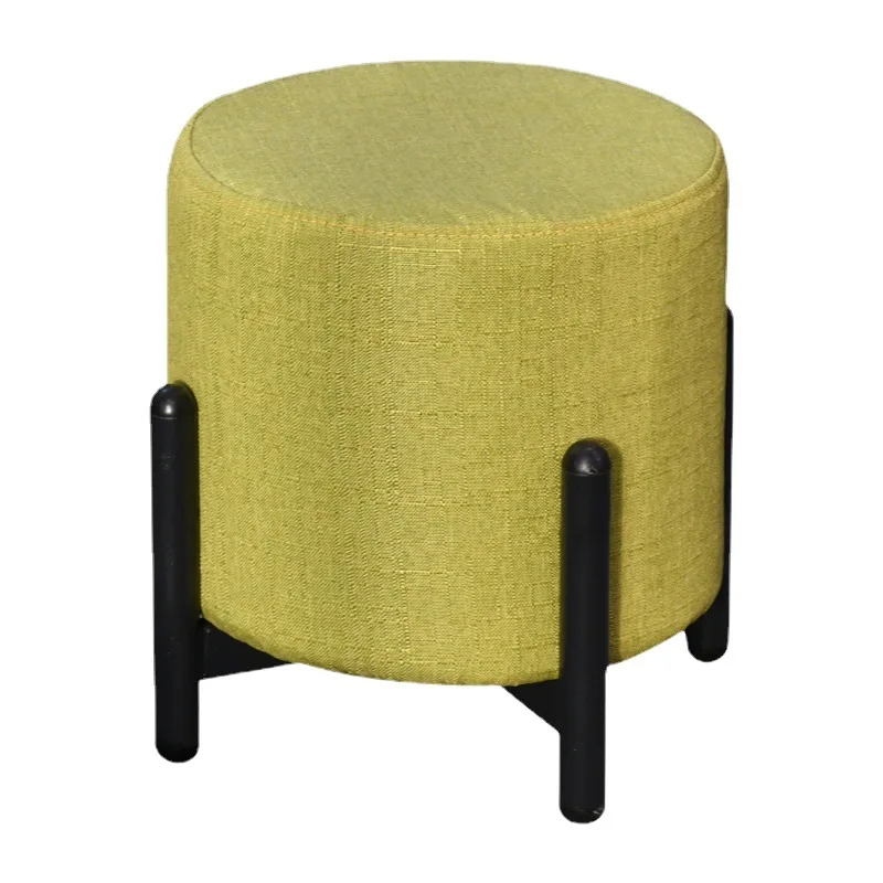

Sofa small round stool, multi-height single sofa bed back chair