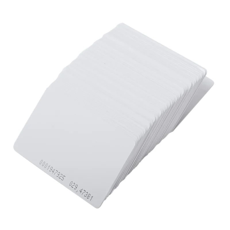 T82C Hot Sale-250 Pieces Intelligent Proximity TK4100 125Khz RFID Proximity Card Entry Empty ID Access