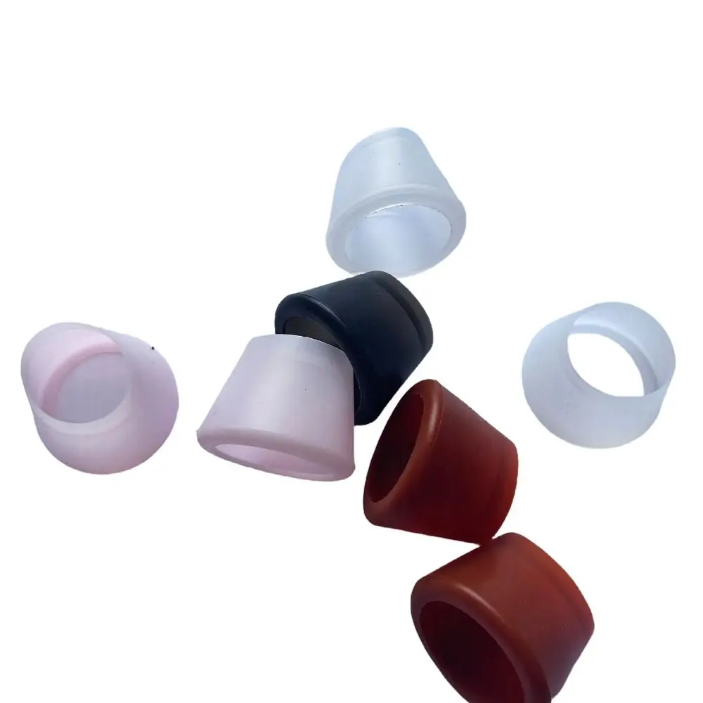 Shock Absorber Tennis Racket Handle End Protector Silicone Racket Handle Cover Sleeve Anti-slip Tennis Guard Cap For Competition