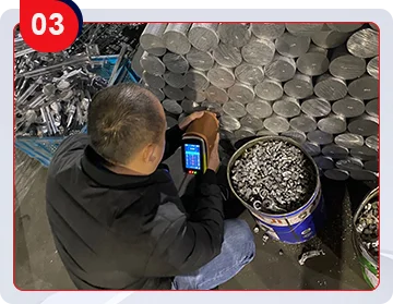 Spettrometro di guasto indotto portatile LIBS/analizzatore di minerali di alluminio