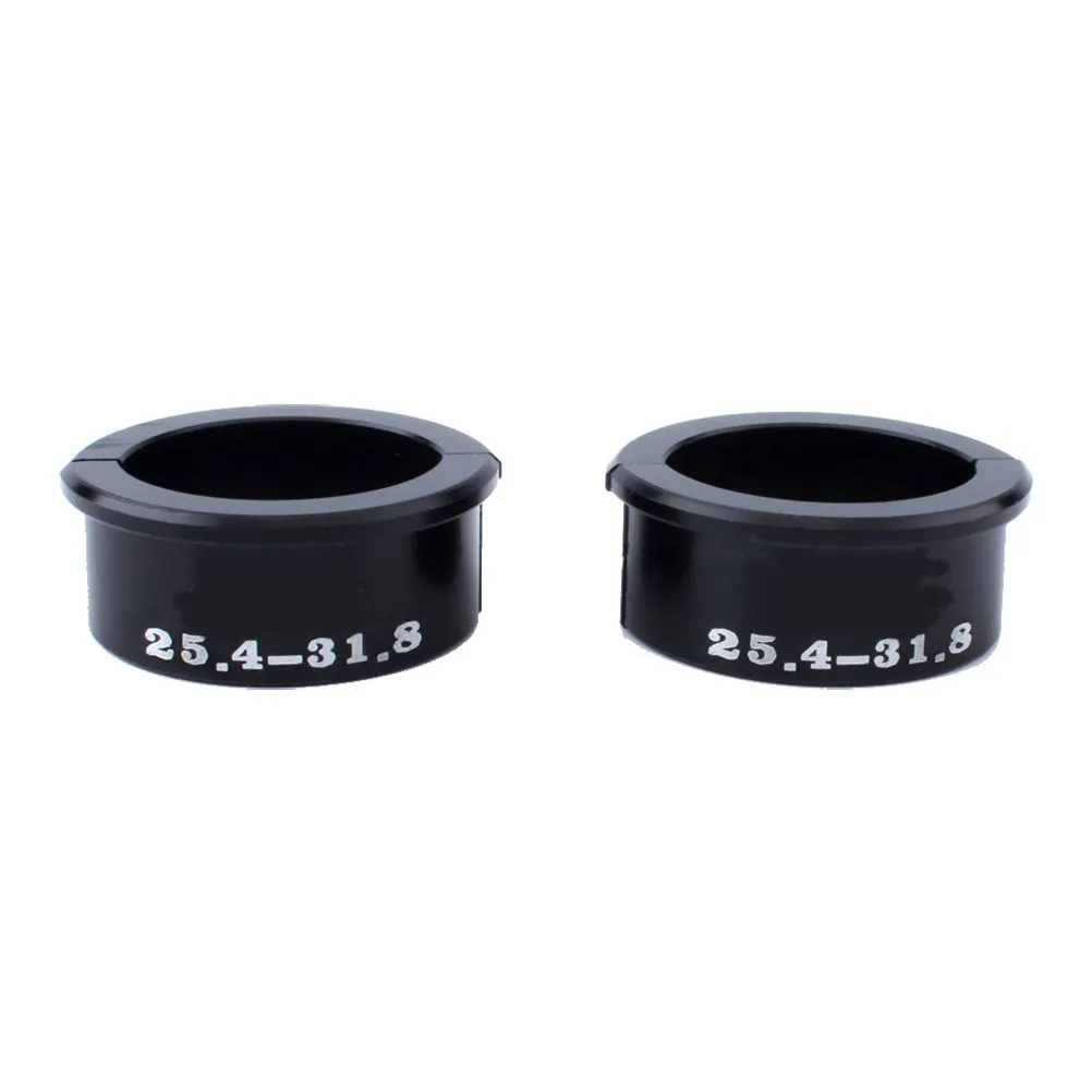 

Комплект из 4 адаптеров для руля велосипеда, 25,4 мм на 31,8 мм, легкий алюминиевый переходник для установки на руль, улучшенная версия