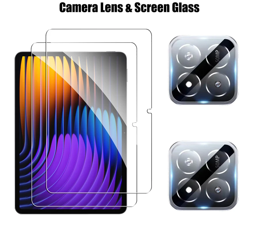 2 stücke Für Xiaomi Pad 7 Pro 11,2 6 6s Pro 12,4 Screen Protector Gehärtetem Glas Für Mi Pad 7 Pro 6 6s Schutz Film Zubehör – Detail 13