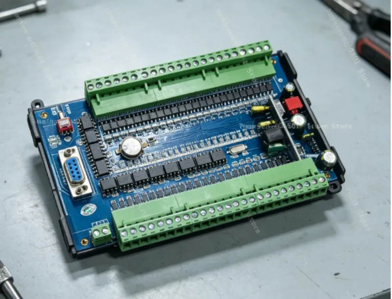 X3U-48MT Programmable Logic Controller 24 In 24 Out  Output Compatible FX3U with Programming Service