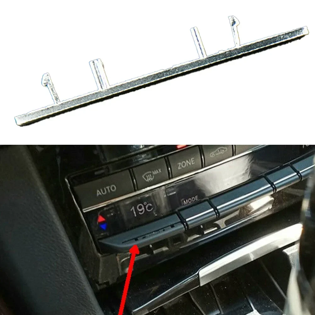 ABS أ/ج درجة الحرارة وحدة التحكم تكييف الهواء أزرار الديكور الكسوة لمرسيدس W212 E-Class 2008-14 اكسسوارات السيارات الداخلية #3