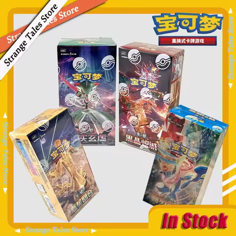 Genuine Pokemon Cards 12.0 13.0 14.0 15.0 Original Booster Box CSV6C Scarlet &amp; Violet Ptcg Simplified Chinese Collect Tcg Card