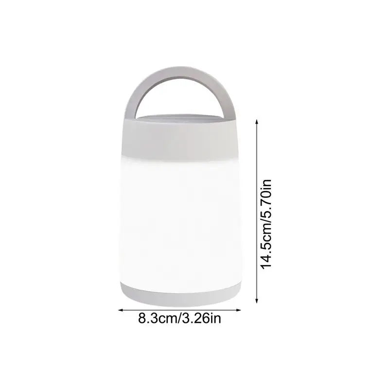 เด็กโคมไฟกลางคืน RemoteTouch 10 สี Baby Night Light พร้อมตัวจับเวลาสมาร์ทโคมไฟข้างเตียงแบบพกพาเด็กโคมไฟตั้งโต๊ะสําหรับห้องนั่งเล่น
