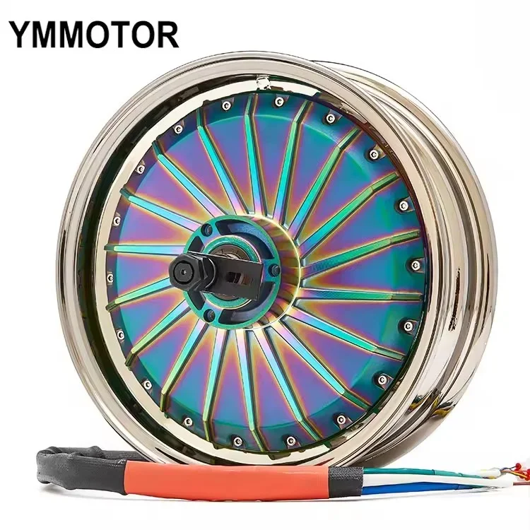 YM Motor 13inch 72V 4000W Brushless Dc E-Scooter In Wheel Hub Motor For Motorcycle