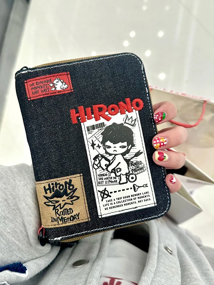 

Оригинальная обложка для паспорта Hirono Echo Serise, держатель для паспорта, защитный чехол для карт, держатель для кредитных карт, мультяшный подарок для возвращения в школу
