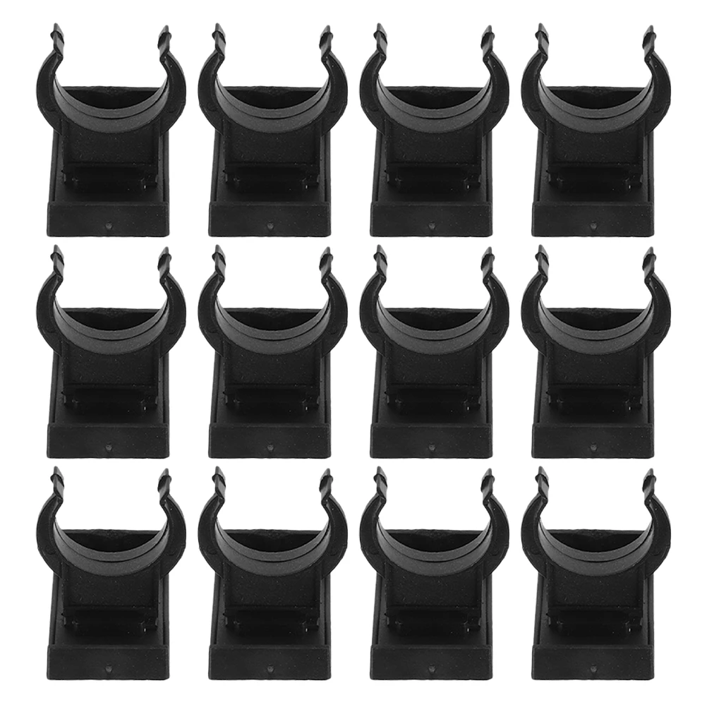 

12 Sets Cabinet Foot Accessories Plastic Kitchen Plinth Clips 27 Opening Rectangular Durable Anti Slip Easy Install Furniture